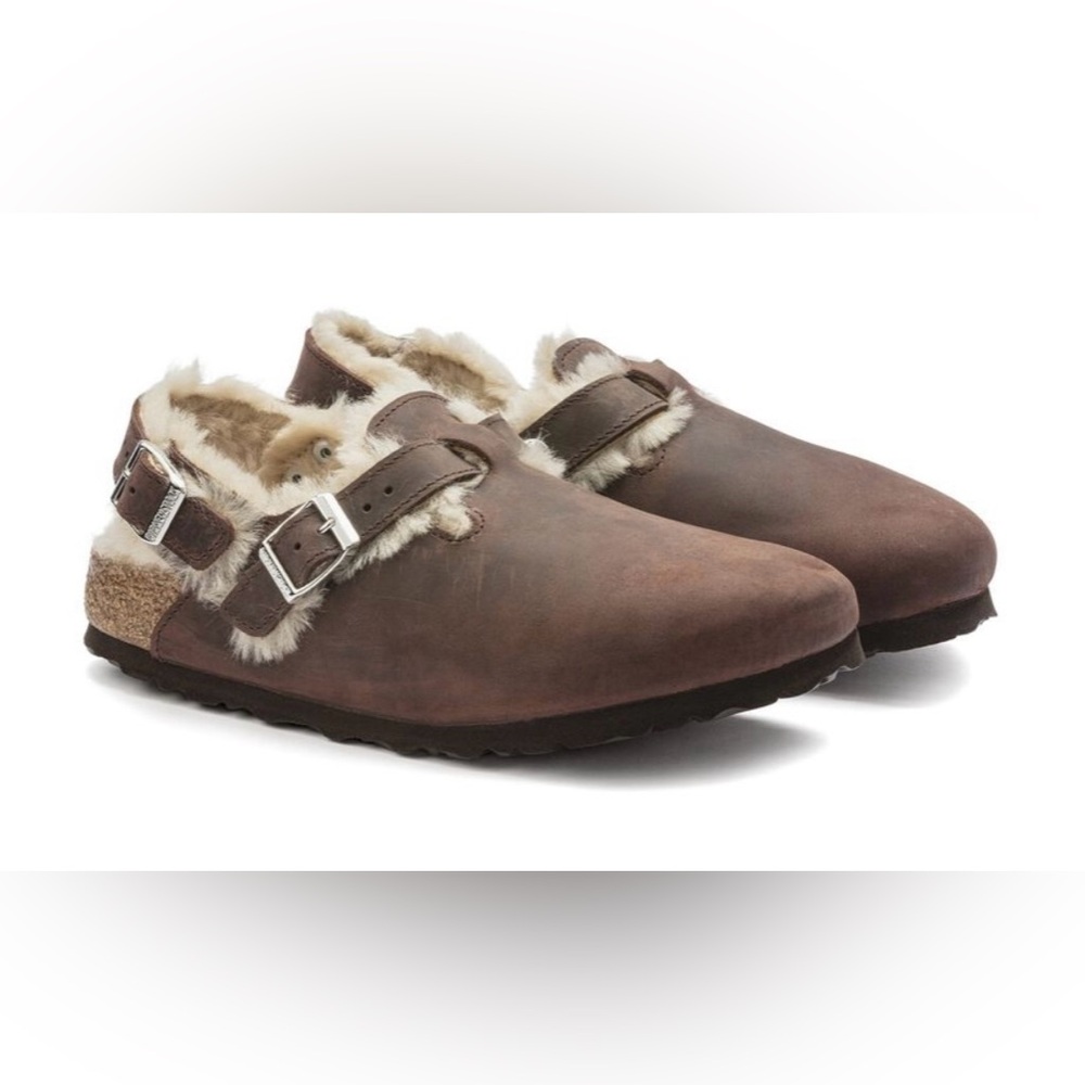 Tokio Shearling - Oiled Leather